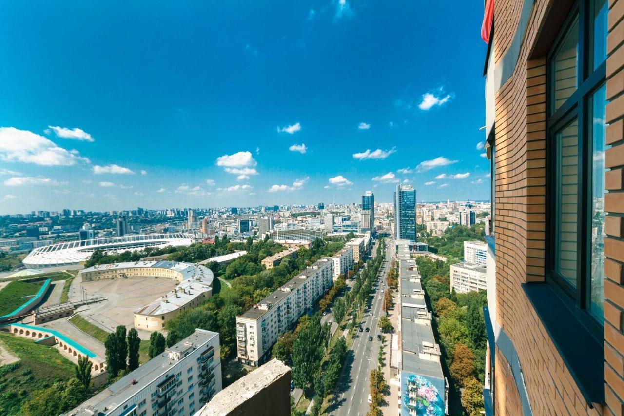 Apartamento Vip In A New Building Near Lesi Ukrainki 7A Kiev Exterior foto